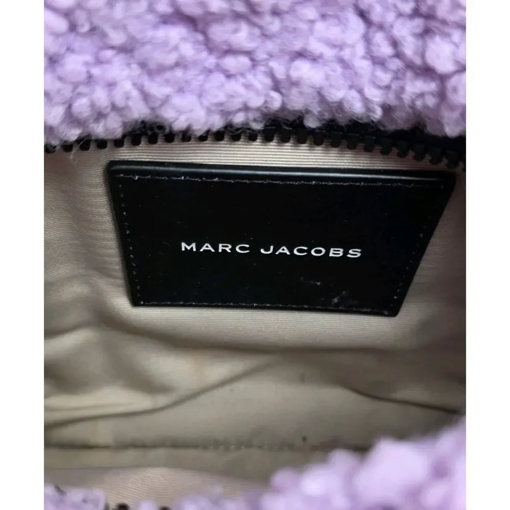Marc Jacobs The Teddy Mini Tote‎ Shoulder in lilac color.